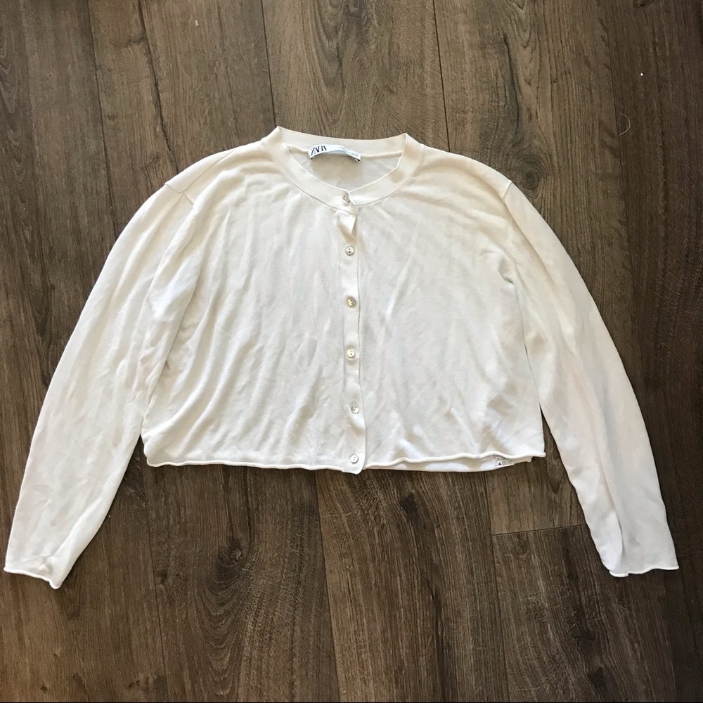 Zara Cropped Cardigan